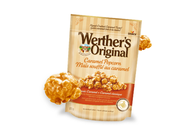 Werther's Original introduces Caramel Popcorn!