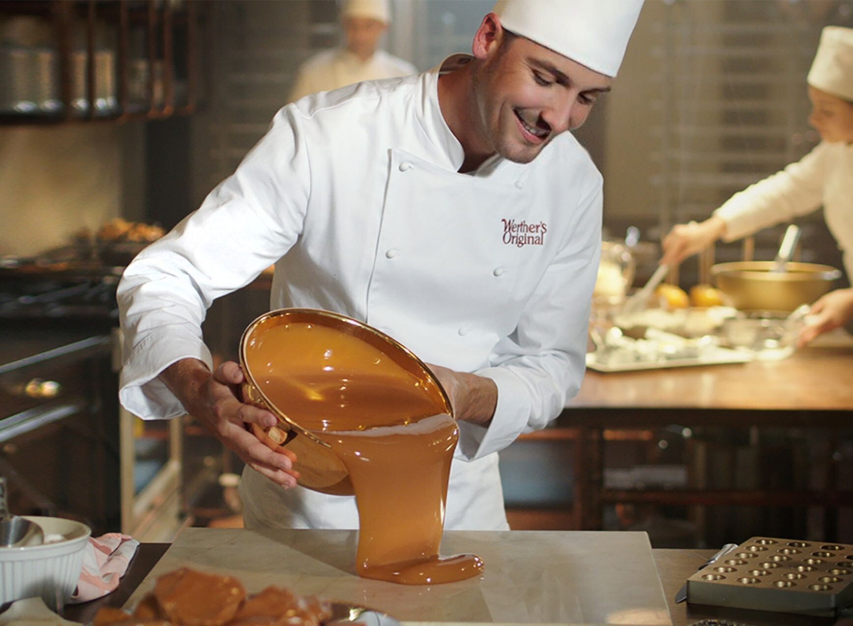 Much has changed since Werther’s Original Cream Candies were first created. But some things have remained exactly the same. Our candies are made with only the finest ingredients, and blended together with the same passion and care our first candy maker, Gustav Nebel, brought to every caramel he crafted. That’s how we make sure every Werther’s Original has the familiar taste you love.